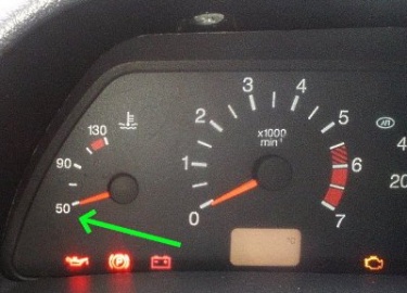 Почему не показывает температуру двигателя в чем причина что не работает указатель температуры охлаждающей жидкости